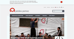 Desktop Screenshot of polskapomoc.gov.pl